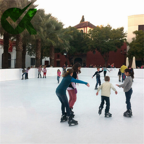 Cheap abrasion resistant UHMWPE plastic ice rink skating board