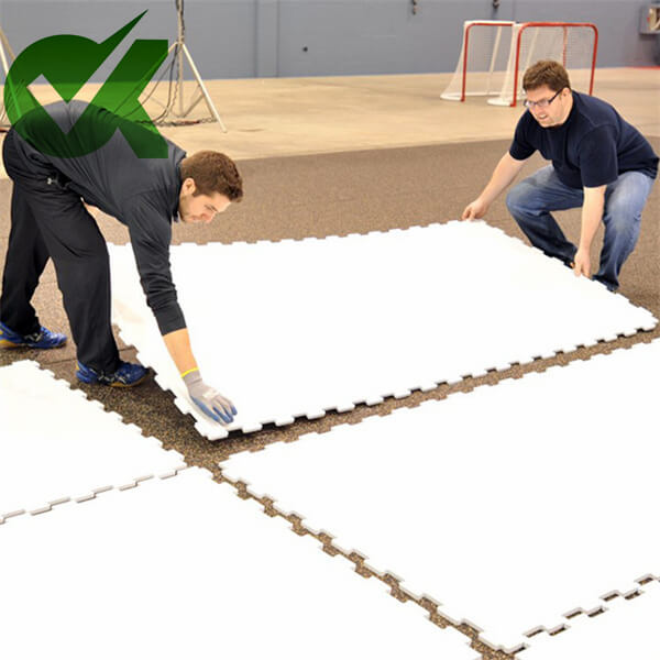 What do you need to install a synthetic ice rink?