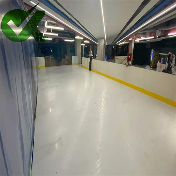 Artificial UHMWPE synthetic ice rink panel sheet